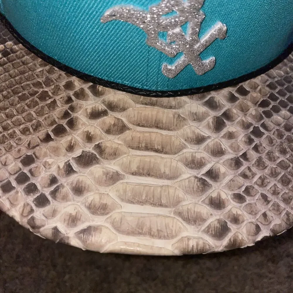 Chicago White Sox MLB New Era 9FIFTY Adjustable SnapBack M/L Snakeskin Brim